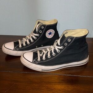 Black High Top Converse